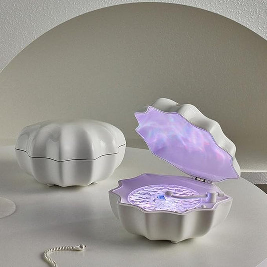 Shell Lamp with Bluetooth Speaker  "مصباح صدفي مع سماعة بلوتوث"