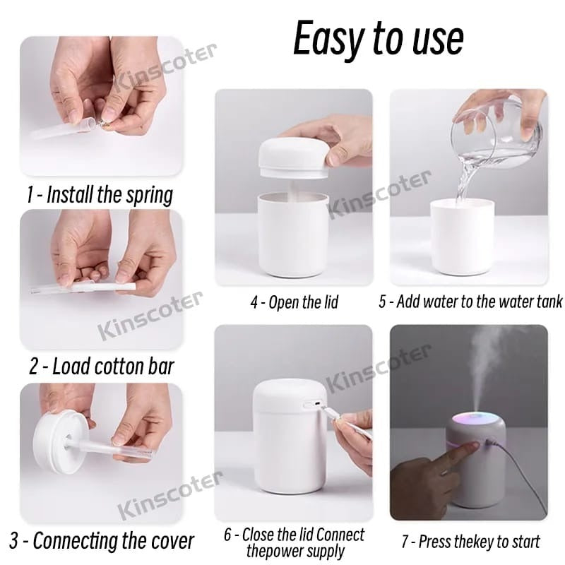 H2O Air Humidifier "مرطب الهواء H2O"